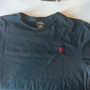Lightly used black polo tee (LG men’s)